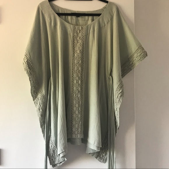 French Connection Coverup with Crochet Trim - Picture 2 of 14